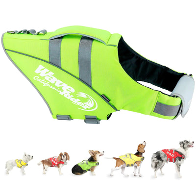Zooland Dog Life Jacket with Reflective Stripes for Medium Dogs
